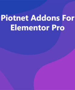 Piotnet Addons For Elementor Pro