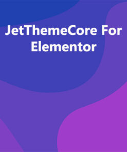 JetThemeCore For Elementor