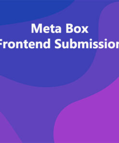 Meta Box Frontend Submission