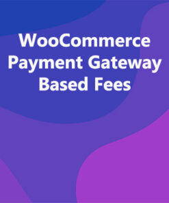 WooCommerce Payment Gateway Based Fees