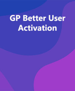 GP Better User Activation