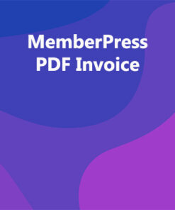 MemberPress PDF Invoice