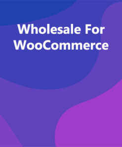 Wholesale For WooCommerce