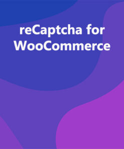 reCaptcha for WooCommerce