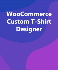 WooCommerce Custom T-Shirt Designer