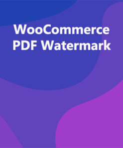 WooCommerce PDF Watermark